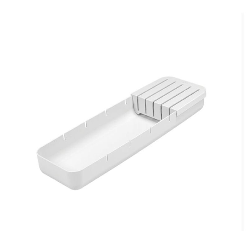 Organizador De Cuchillos Coza Perfect Blanco-0