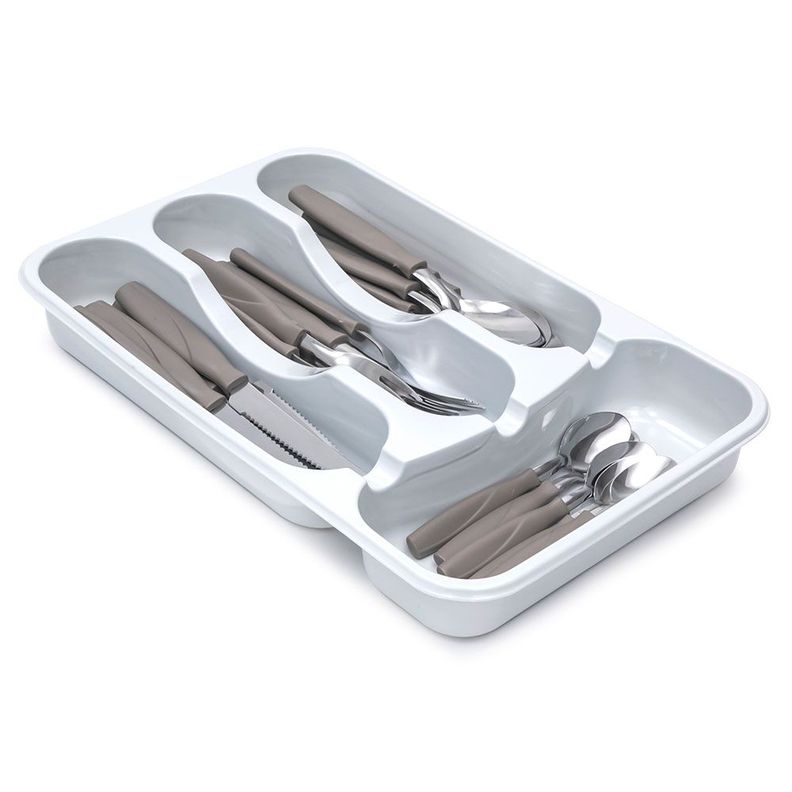Juego de Cubiertos Con Mango 25 Piezas Brinox Itaparica Gris-1
