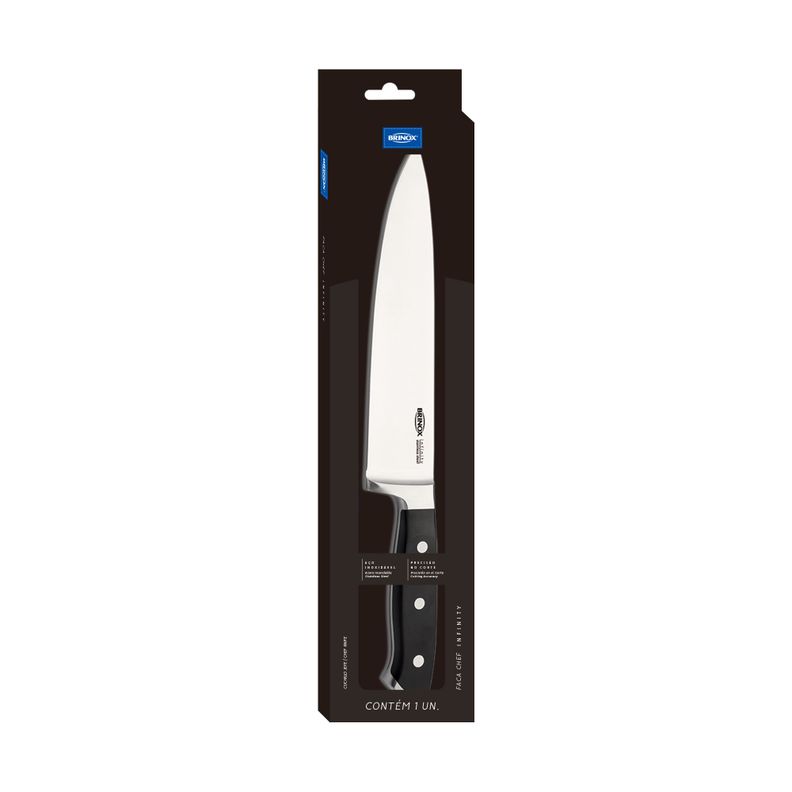 Cuchillo Chef 20 cm Acero Inoxidable Brinox Infinity-0