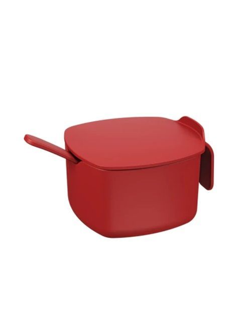 Azucarero De Plástico Línea Casual Coza 300 ml Rojo Bold-0