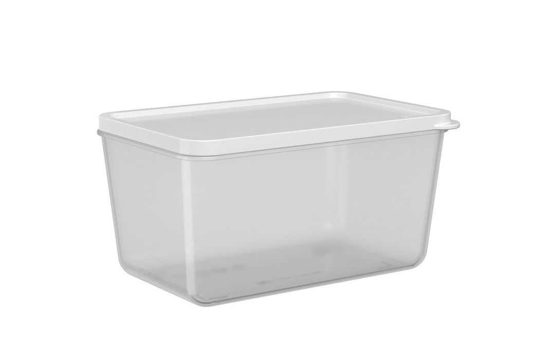Contenedor 600ml De Plástico Basic Coza Natural-0