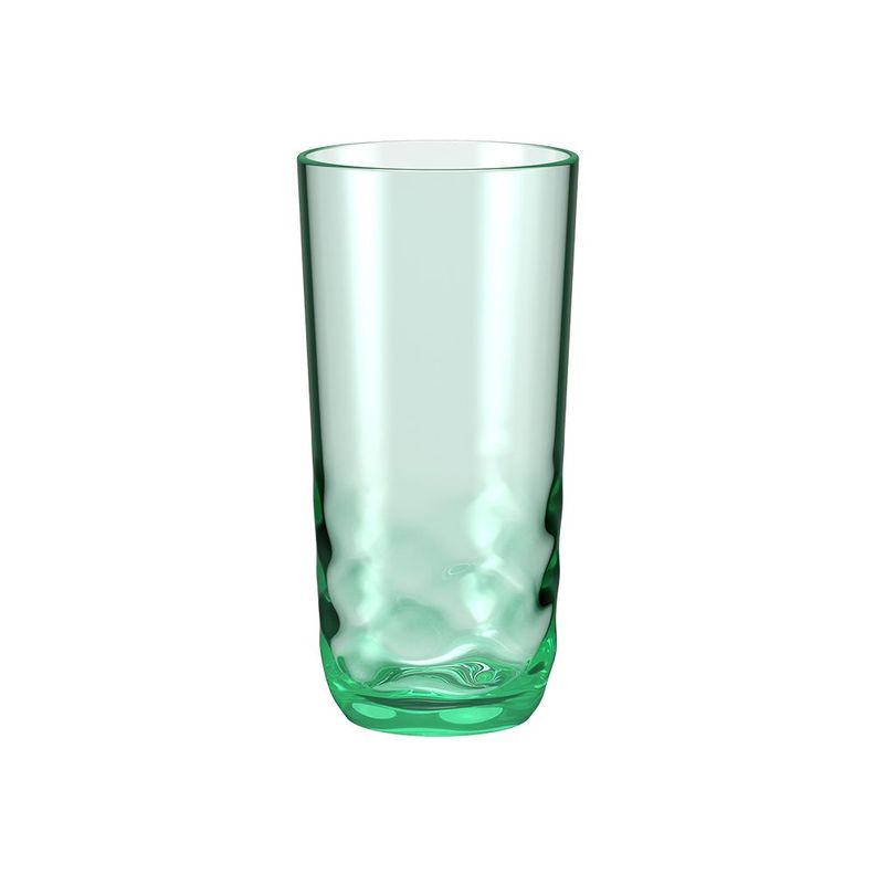 Vaso Alto Wave 350 ml Verde Soft Coza-0