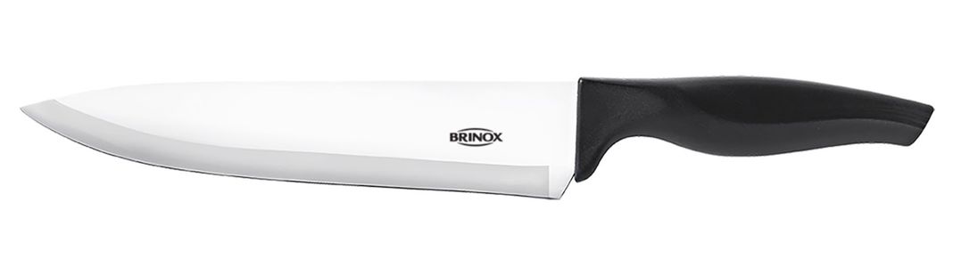 Cuchillo para Carne 6” Acero Inoxidable Brinox Cross Negro-1