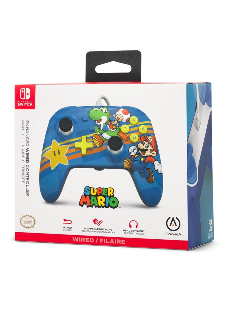 Control Power A Mushroom Kingdom Friends Wired - Nintendo Switch-1