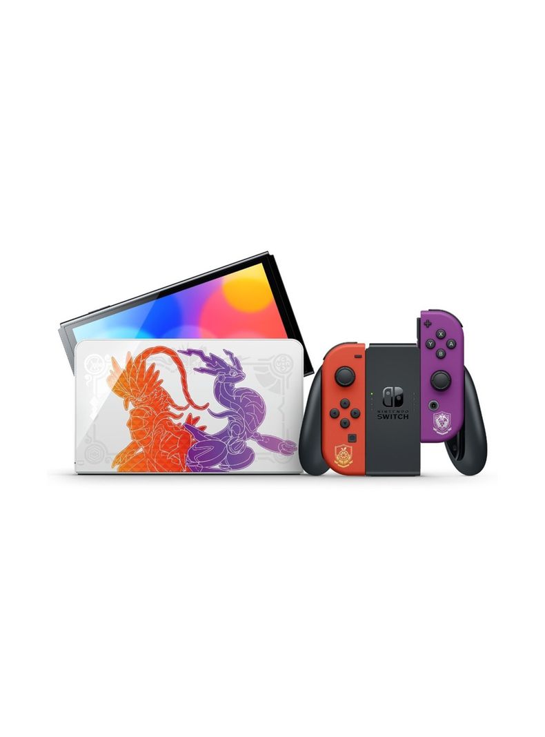 Consola Nintendo Switch Oled Pokemon Scarlet & Violet 64 GB versión Japonesa-1