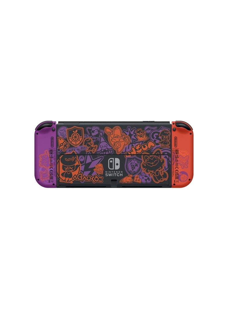 Consola Nintendo Switch Oled Pokemon Scarlet & Violet 64 GB versión Japonesa-3