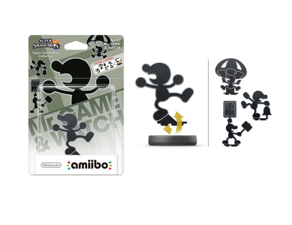 Amiibo Mr.Game And Watch  ( Super Smash Bros. )-1