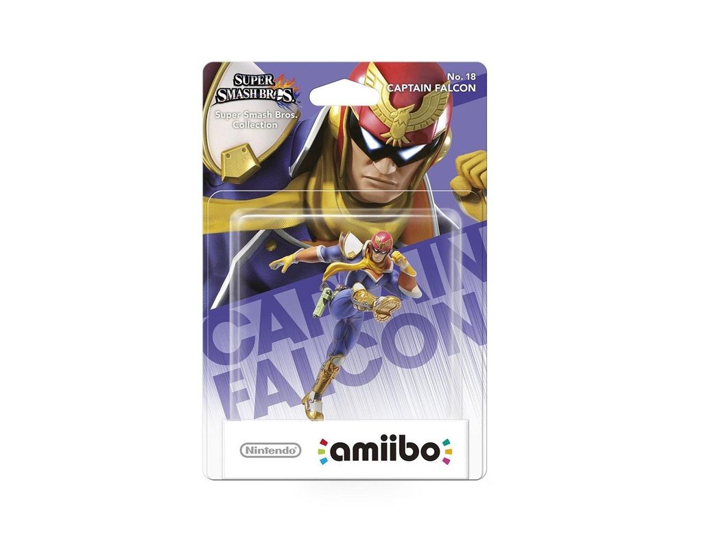 Amiibo Captain Falcon (Super Smash Bros. Collection)-0