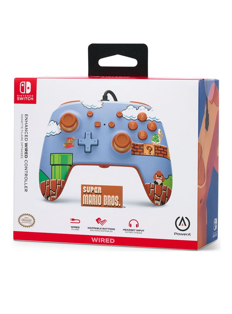 Control Power A Super Mario Bros Wired - Nintendo Switch-1