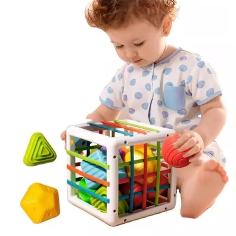 Juego De Encaje Y Descubrimiento Didáctico Bebe Innybin-1