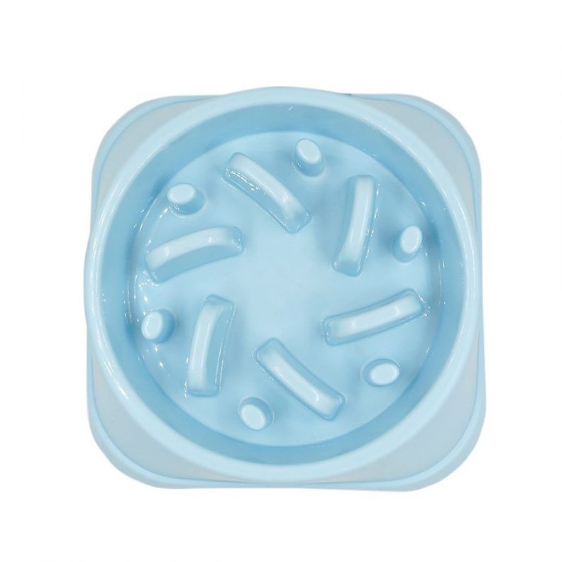 Plato Anti Ansiedad para Mascotas Celeste 71053
-0