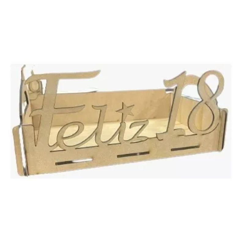 Pack 6 Bandejas Decorativa Madera Fiestas Patrias -1