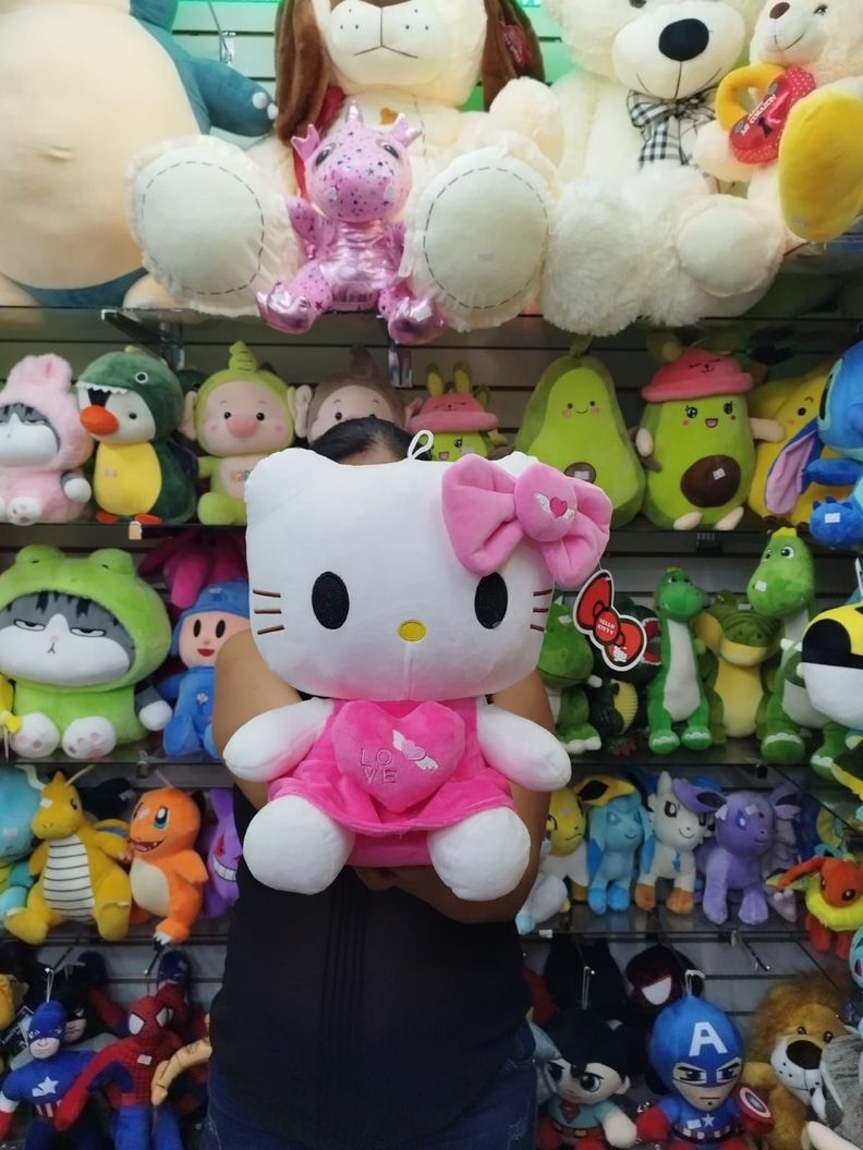  Peluche de Hello Kitty de felpa suave de 35cm Kawaii-0