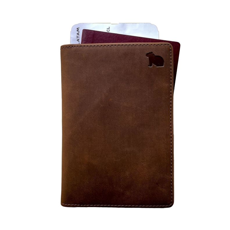 Vintage Camel Porta Pasaporte-1