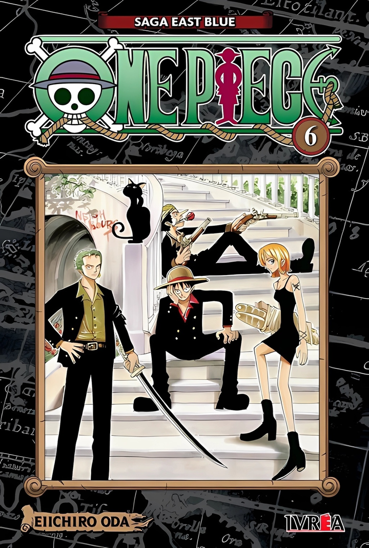 Manga One Piece 06 Ivrea Argentina Blanco