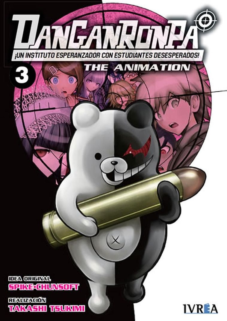 Manga Danganronpa The Animation 03 Blanco
