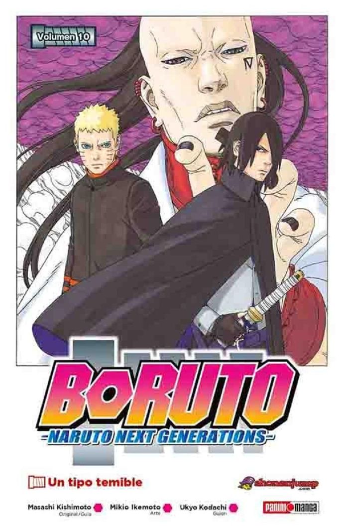 Manga Boruto 10 Panini Argentina Blanco