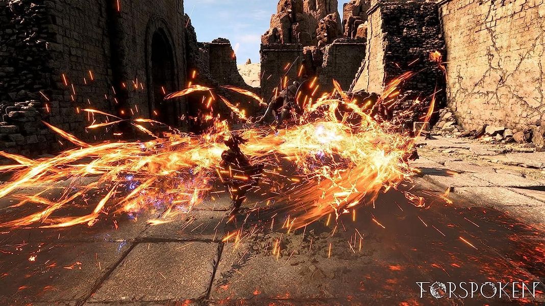 Forspoken Standar Edition Ps5 Juego Físico-1
