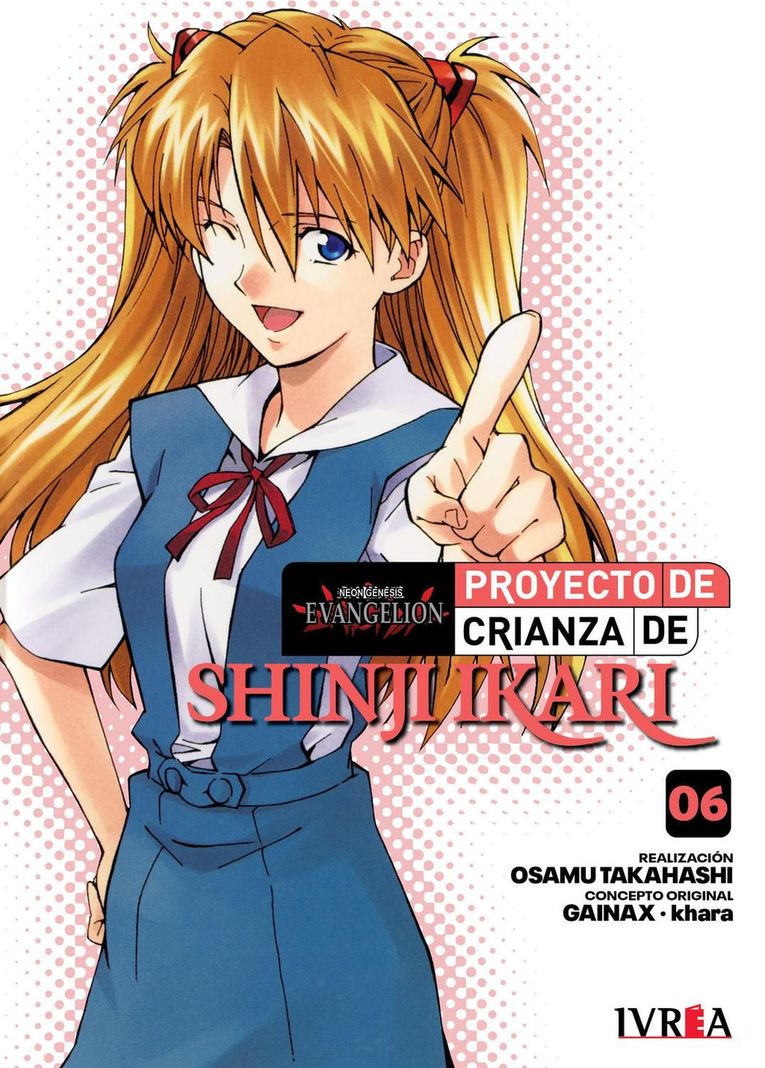 Manga Evangelion Proyecto De Crianza De Shinji Ikari 06 Blanco