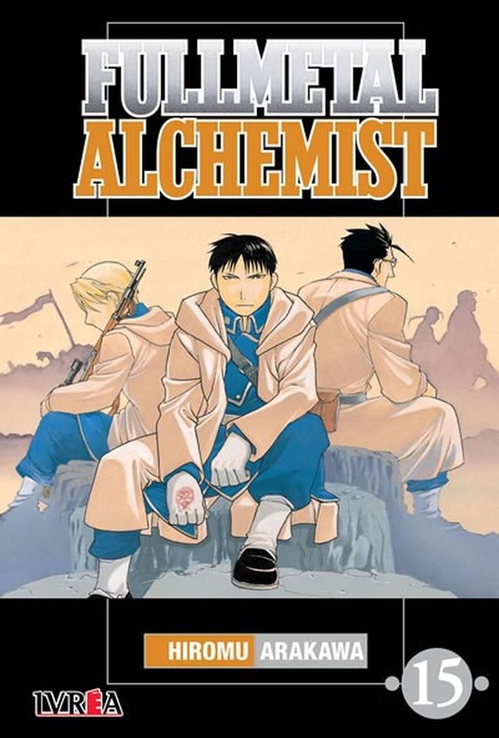 Manga Fullmetal Alchemist 15 Blanco