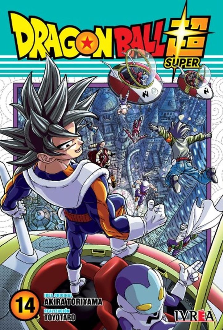 Manga Dragon Ball Super 14 Ivrea Argentina Blanco