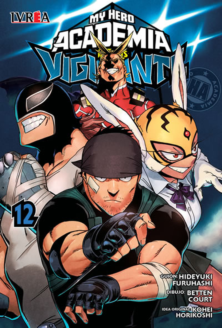 Manga My Hero Academia Illegals Vigilante 12 Blanco