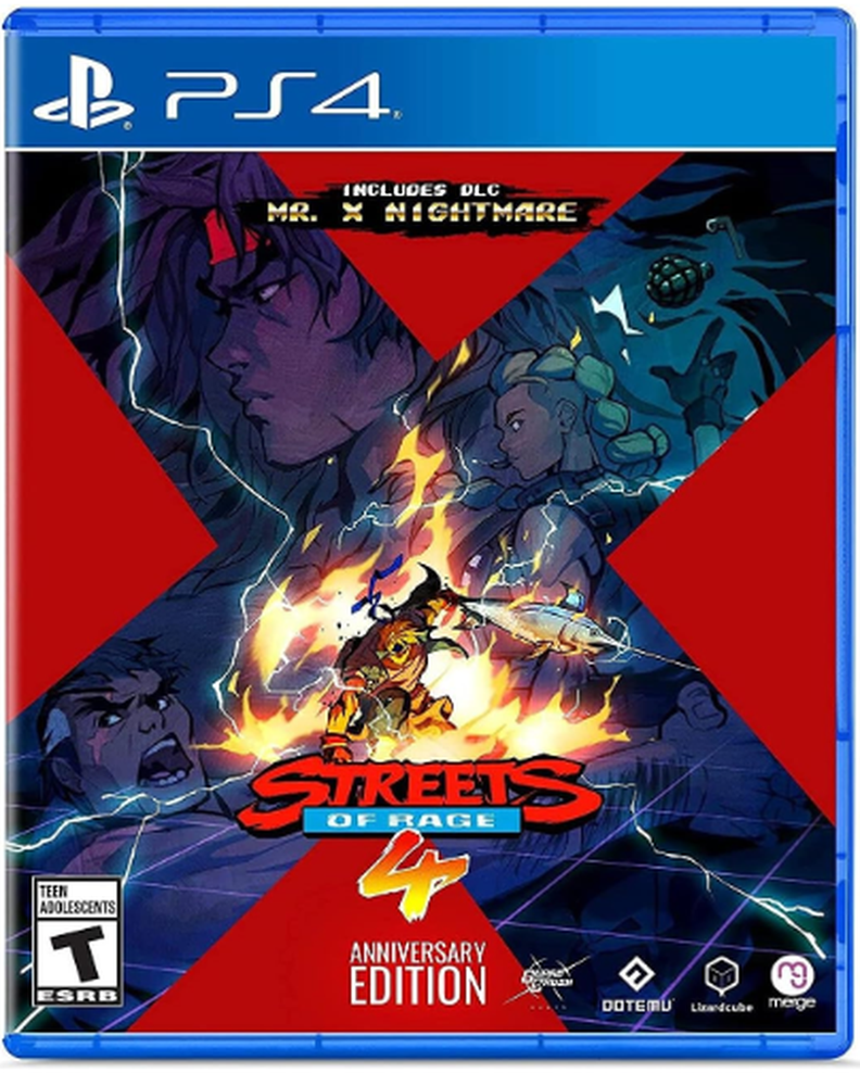 Streets of Rage 4 Anniversary Edition PS4 Físico-0