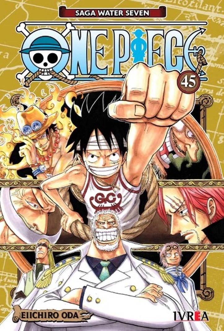 Manga One Piece 45 Ivrea Argentina Blanco