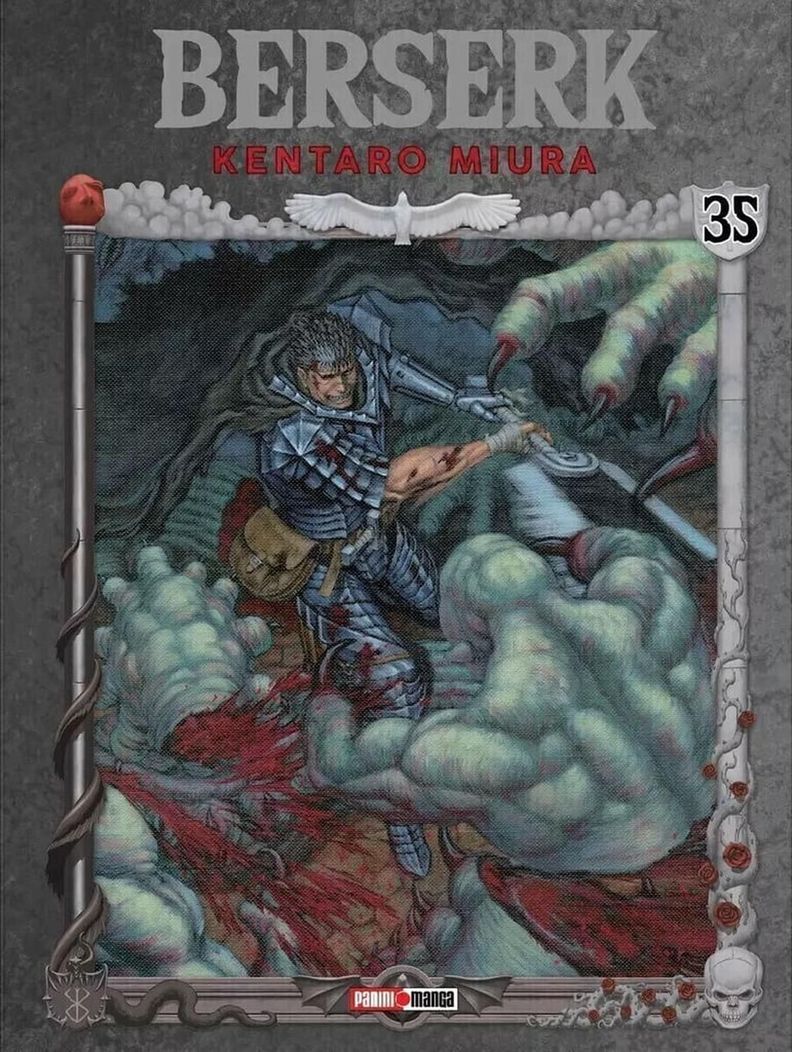 Manga Berserk 35 Panini Argentina Blanco