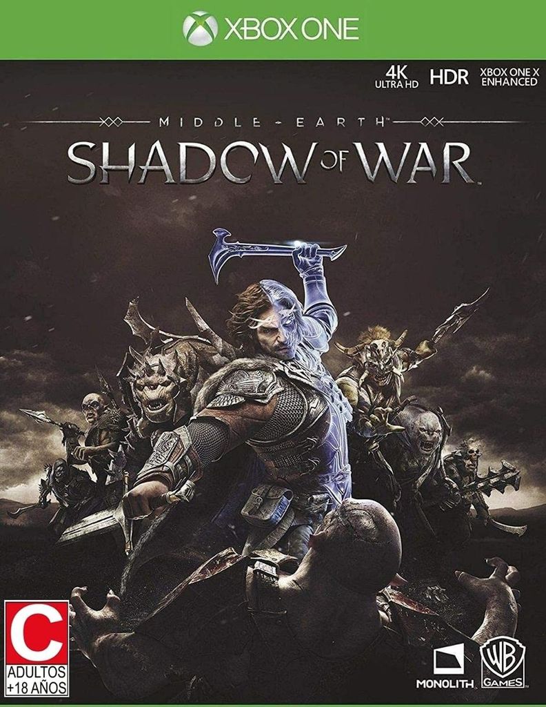 Middle-Earth Shadow Of War Xbox One Fisico-0