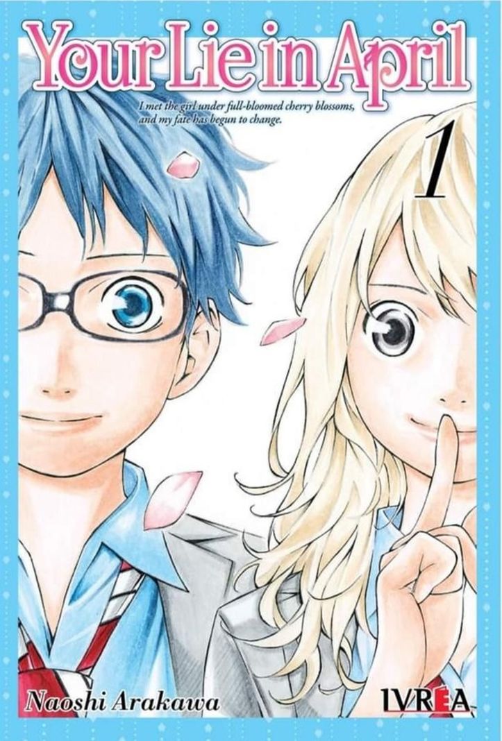 Manga Your Lie In April 01 Blanco