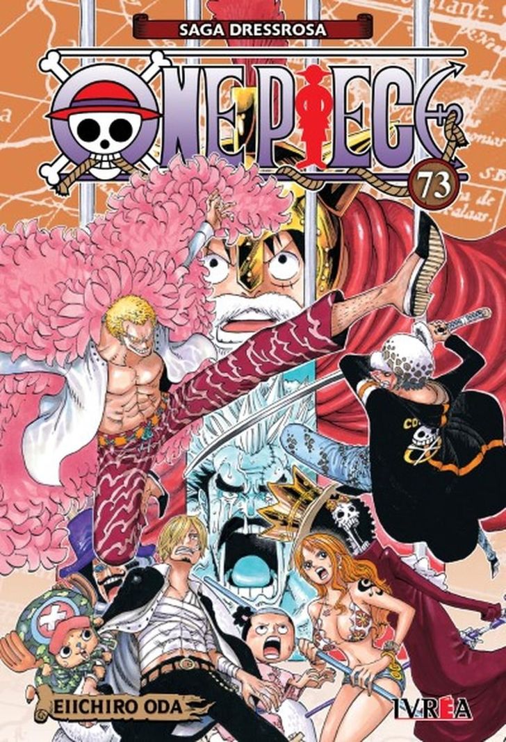 Manga One Piece 73 Ivrea Argentina Blanco