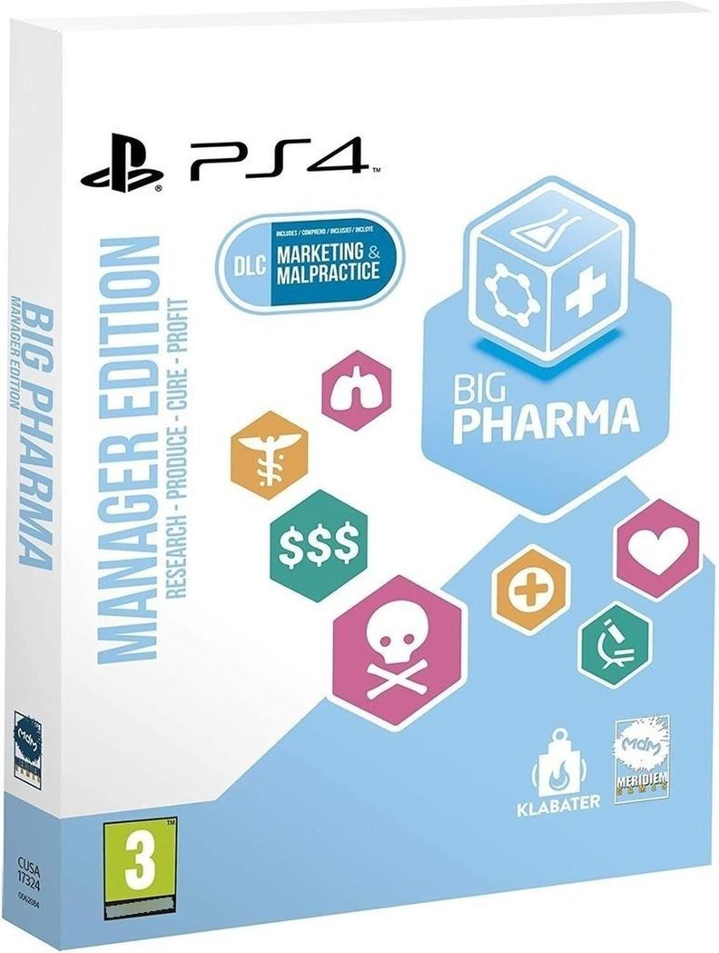 Big Pharma Manager Edition Ps4 Juego Físico-0