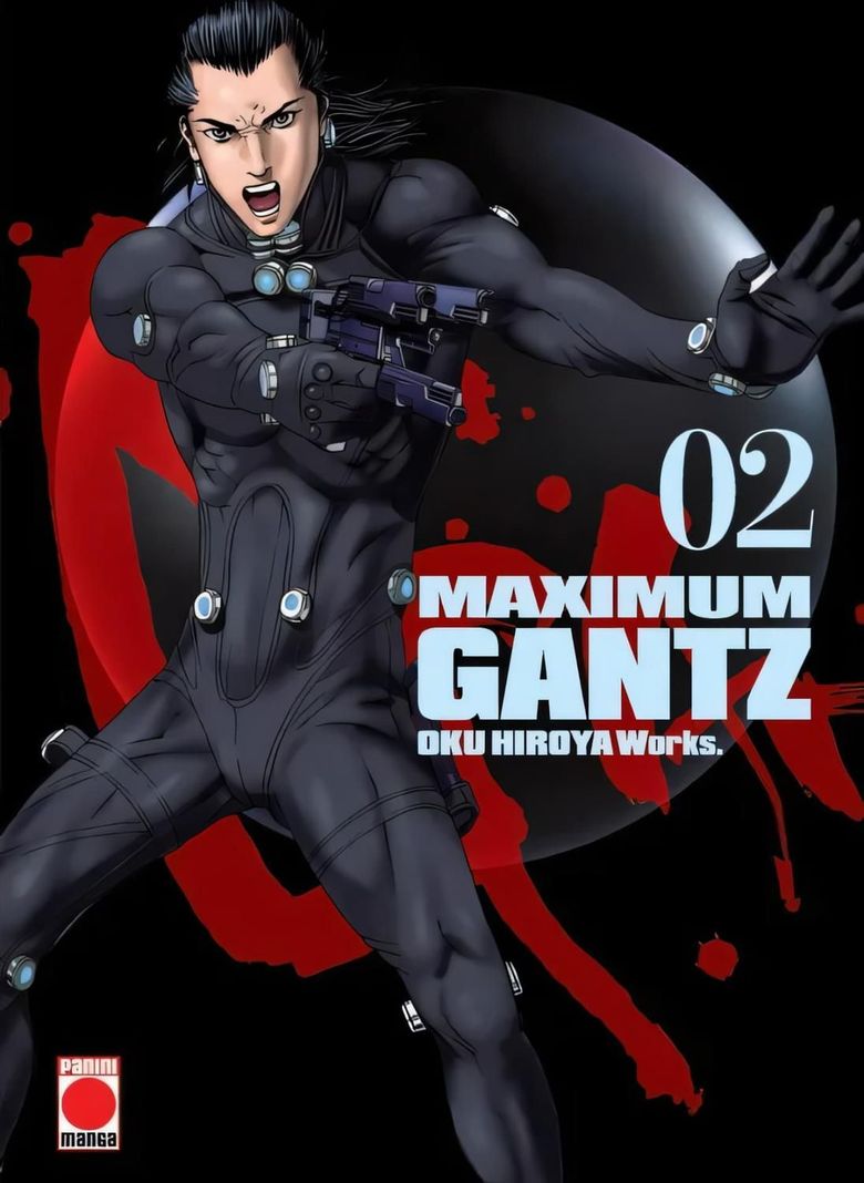 Manga Maximum Gantz 02 Panini Espana Blanco