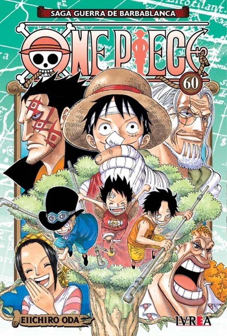 Manga One Piece 60 Ivrea Argentina Blanco