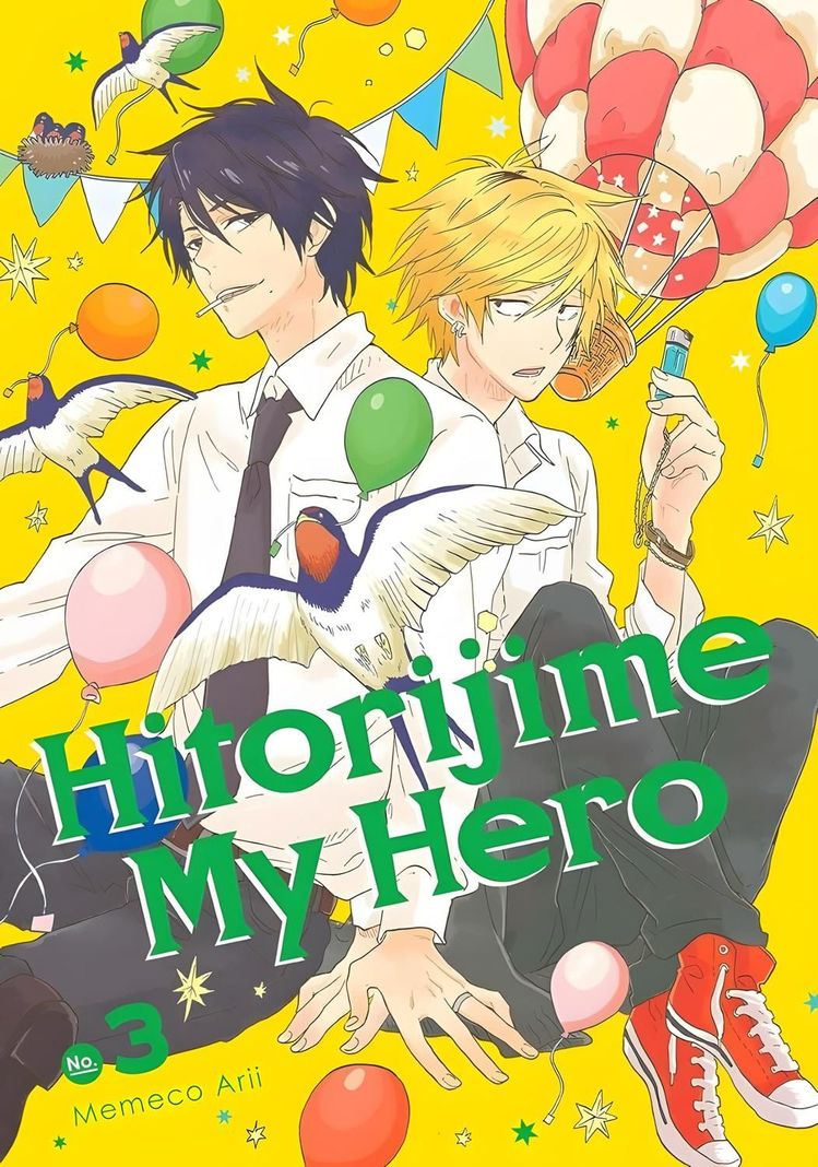 Manga Hitorijime My Hero 03 Blanco