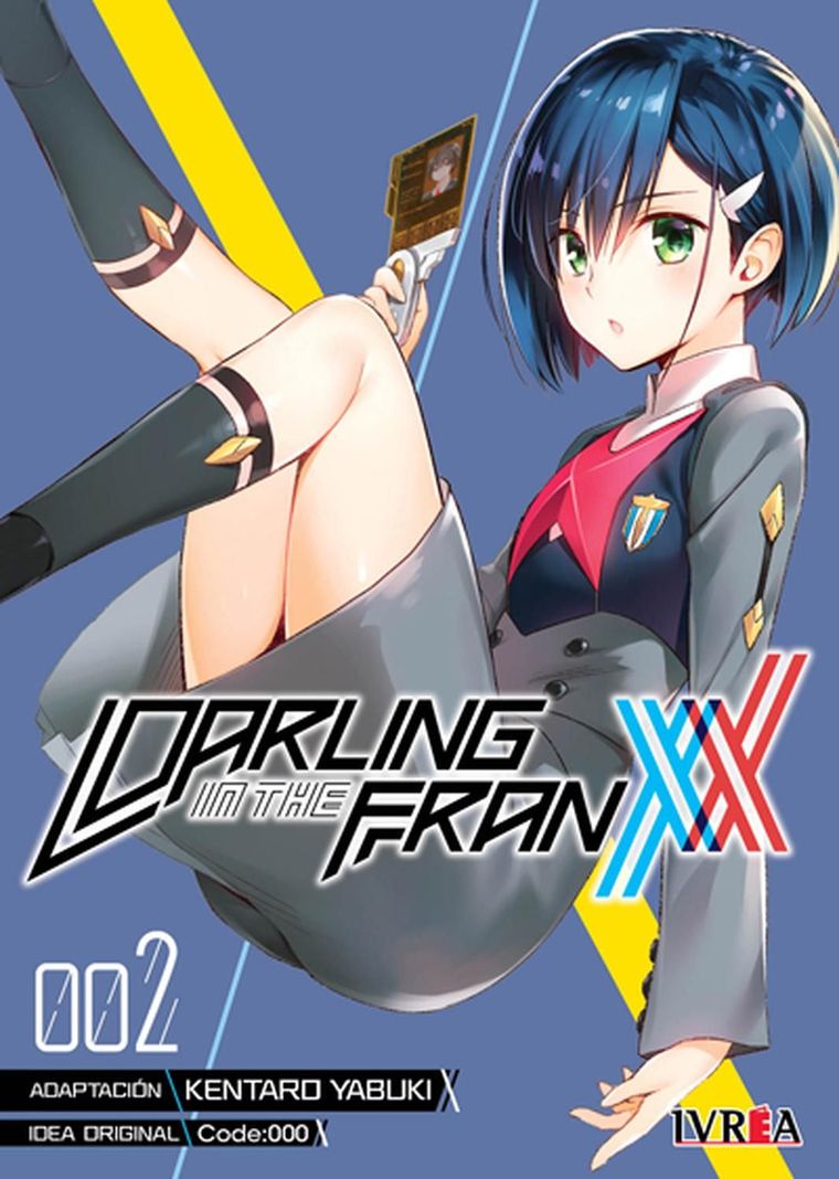 Manga DARLING IN THE FRANXX 02 Blanco