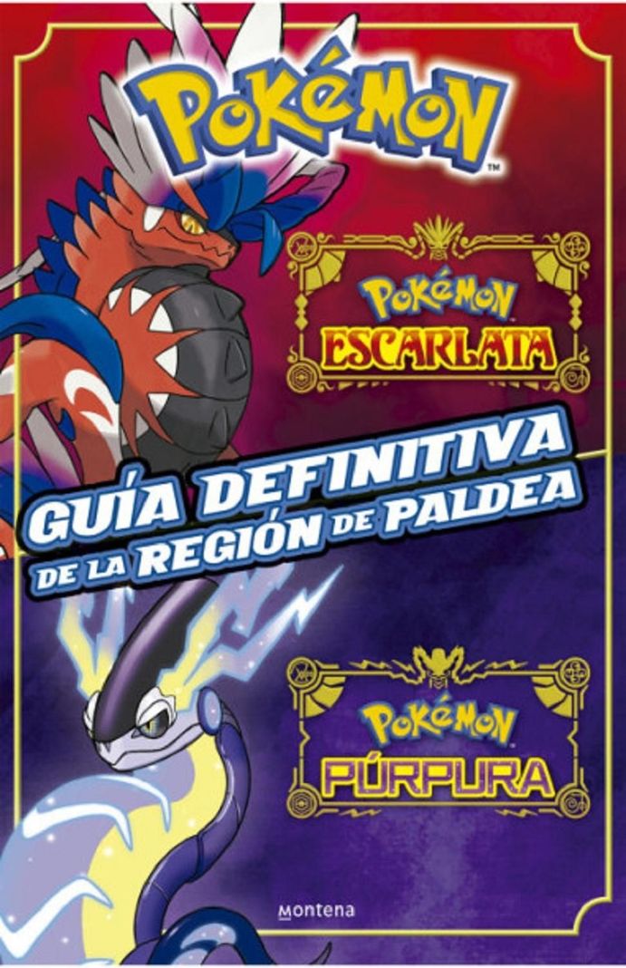Libro Pokemon Guia Definitiva De La Region Paldea-0