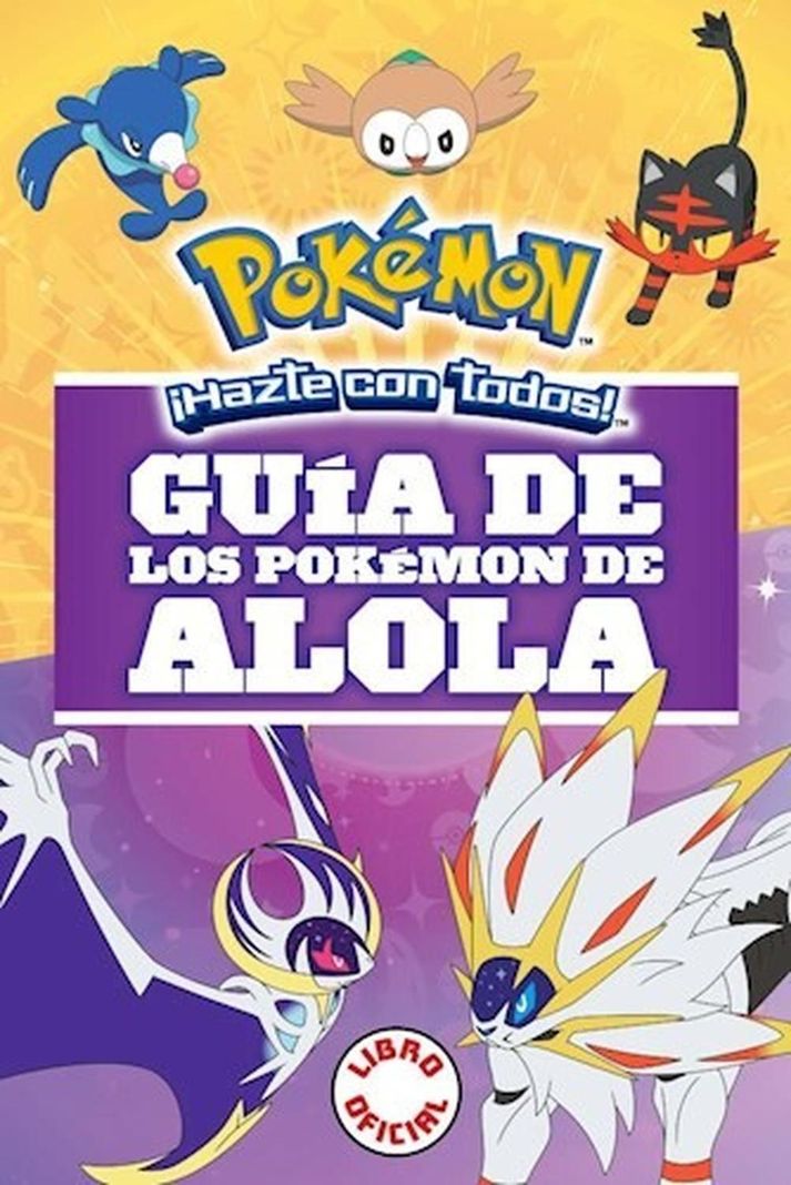 Libro Pokemon Guia De Los Pokemon De Alola-0