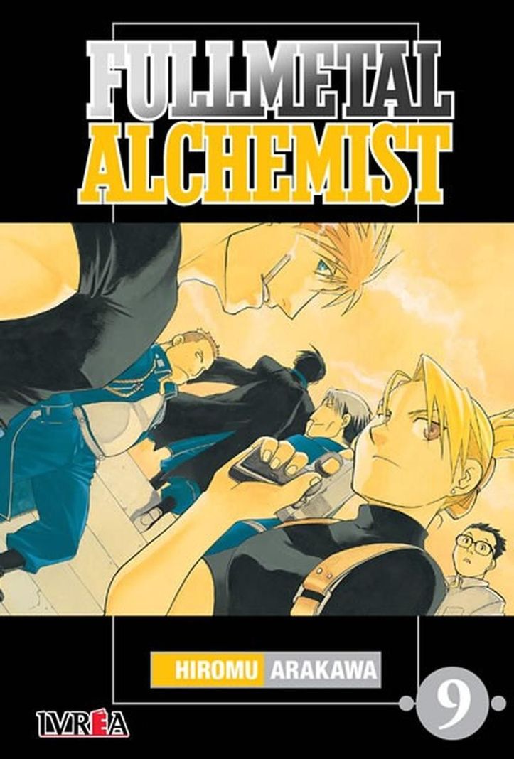 Manga Fullmetal Alchemist 09 Blanco