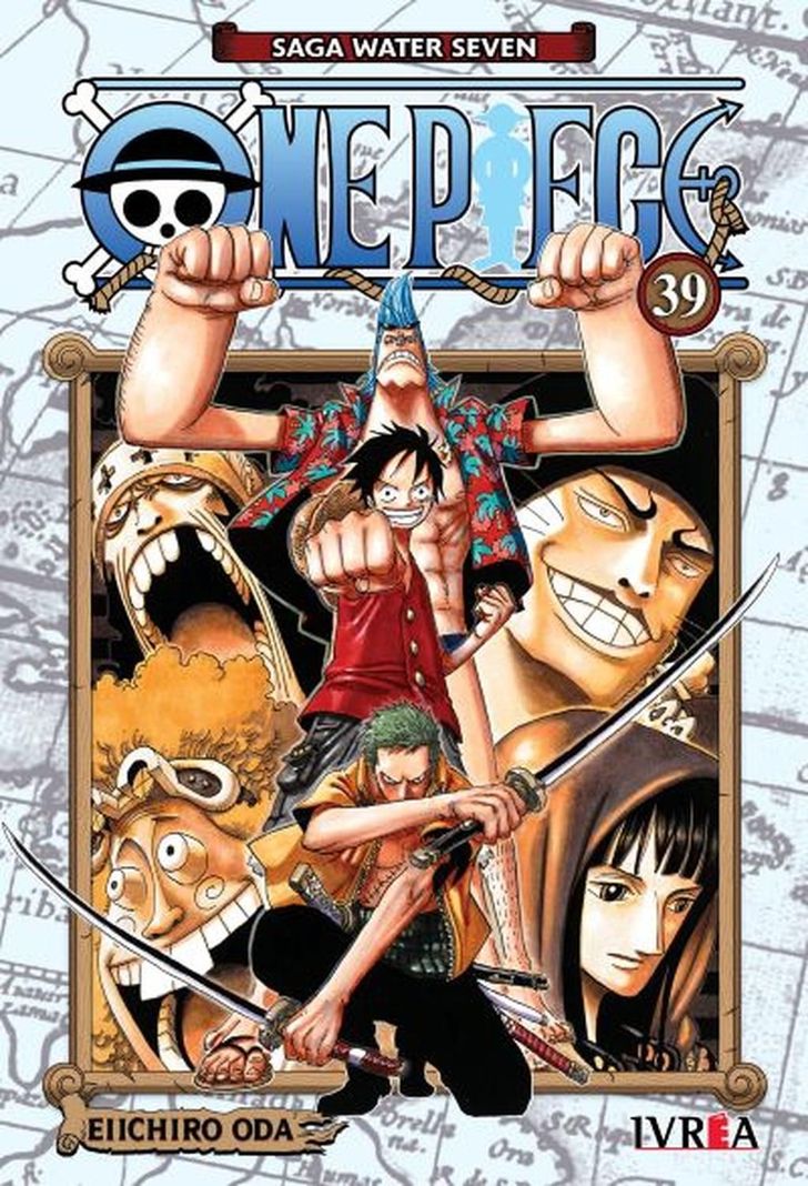 Manga One Piece 39 Ivrea Argentina Blanco