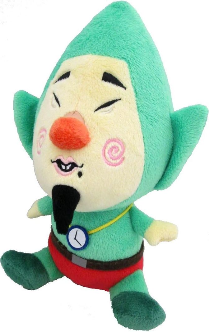 Peluche Original Tingle 17cm Legend of Zelda Wind Wake-0
