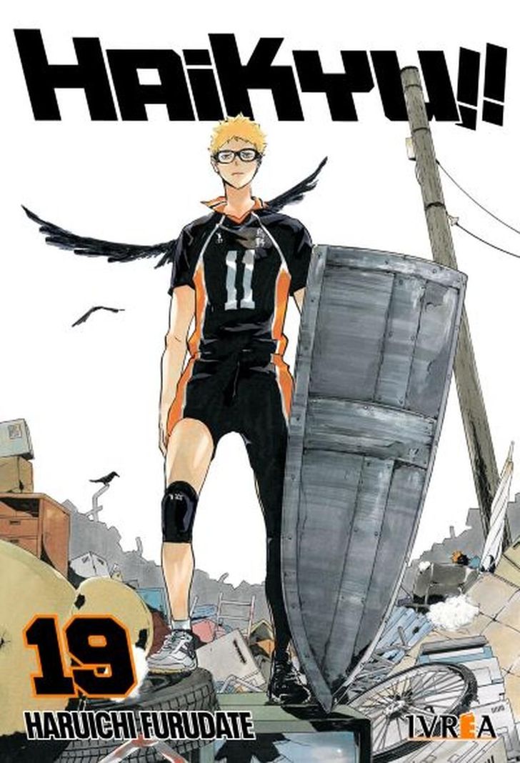Manga Haikyu!! 19 Ivrea Argentina Blanco