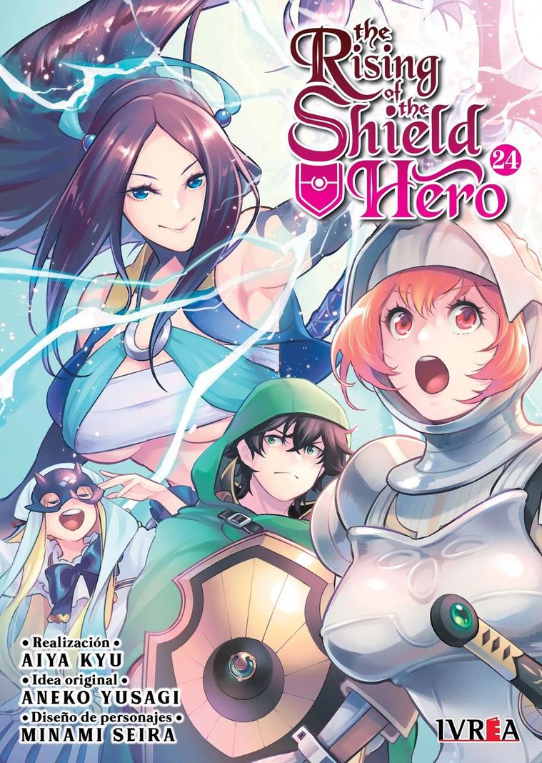 Manga The Rising Of The Shield Hero 24 Blanco