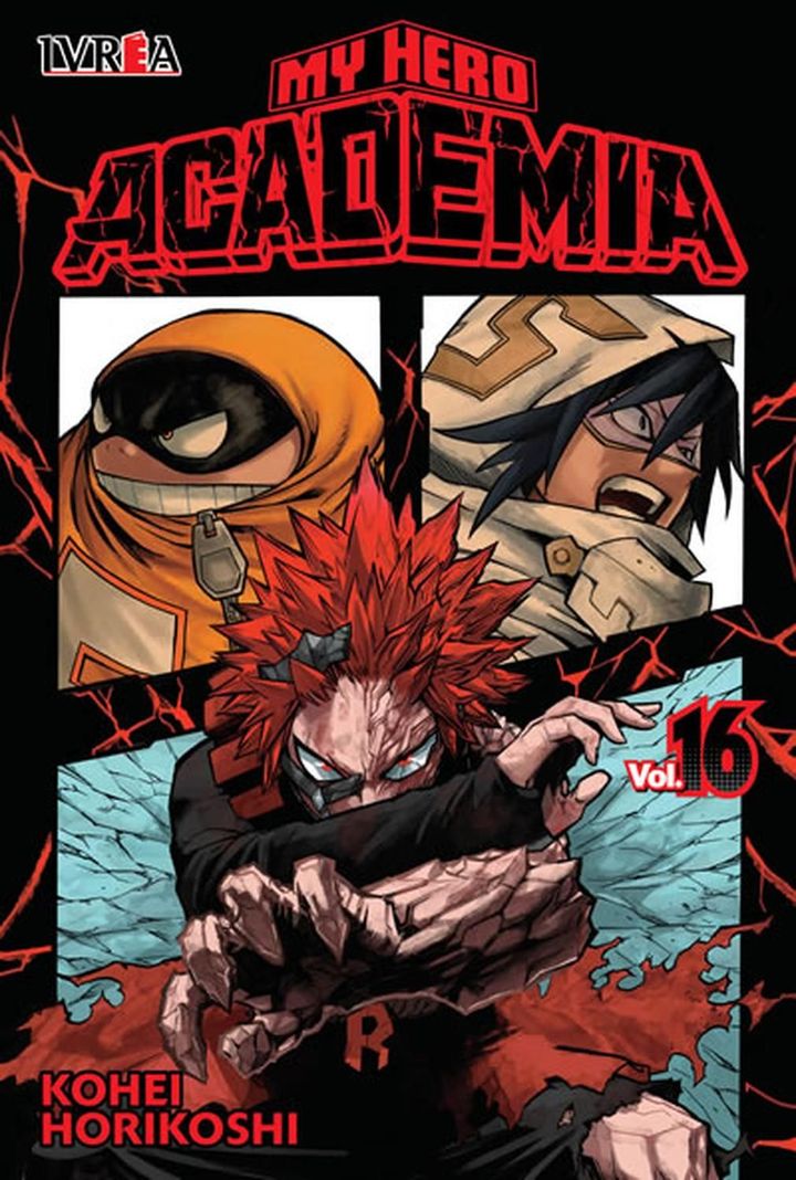 Manga My Hero Academia 16 Ivrea Argentina Blanco