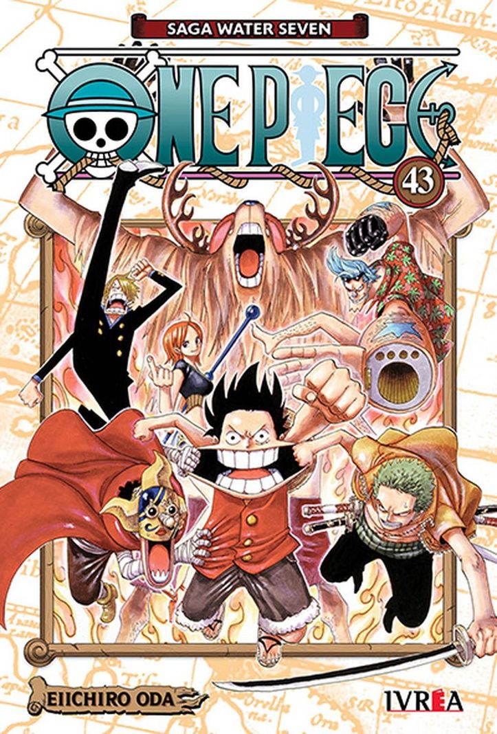Manga One Piece 43 Ivrea Argentina Blanco