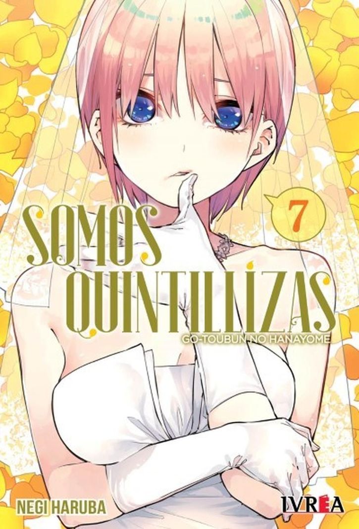 Manga Somos Quintillizas 07 Blanco