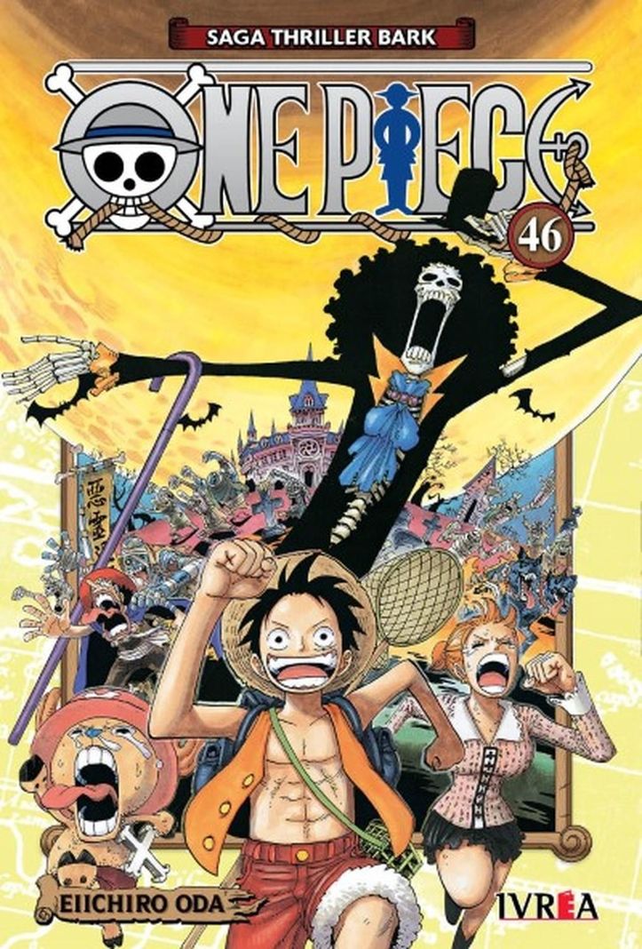 Manga One Piece 46 Ivrea Argentina Blanco