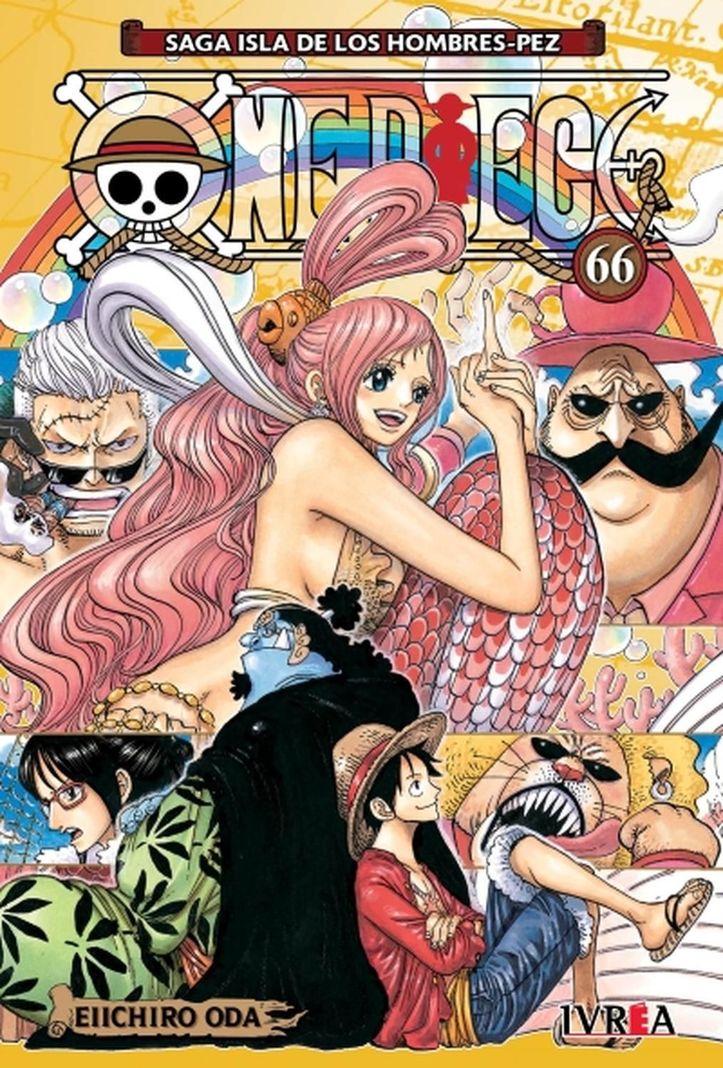 Manga One Piece 66 Ivrea Argentina Blanco