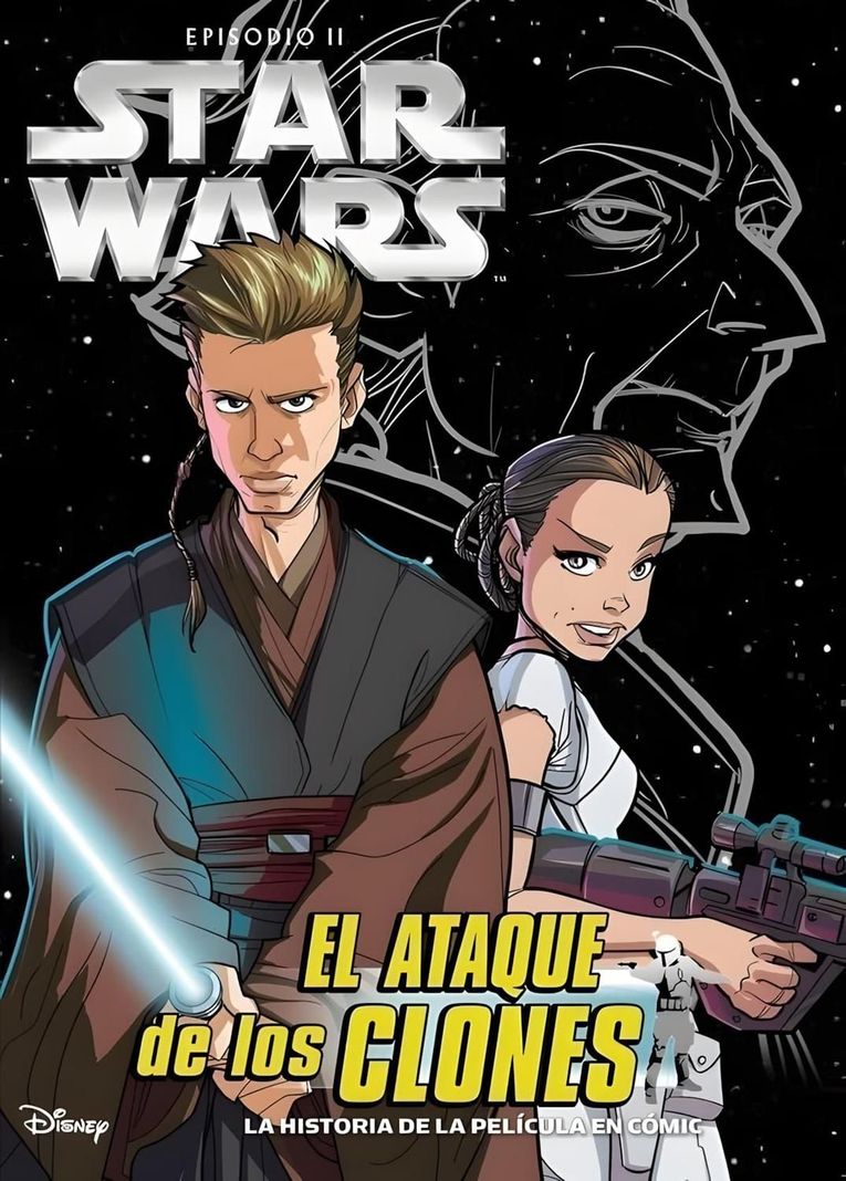 Comic Star Wars Episodio Ii El Ataque De Los Clones Planeta Blanco